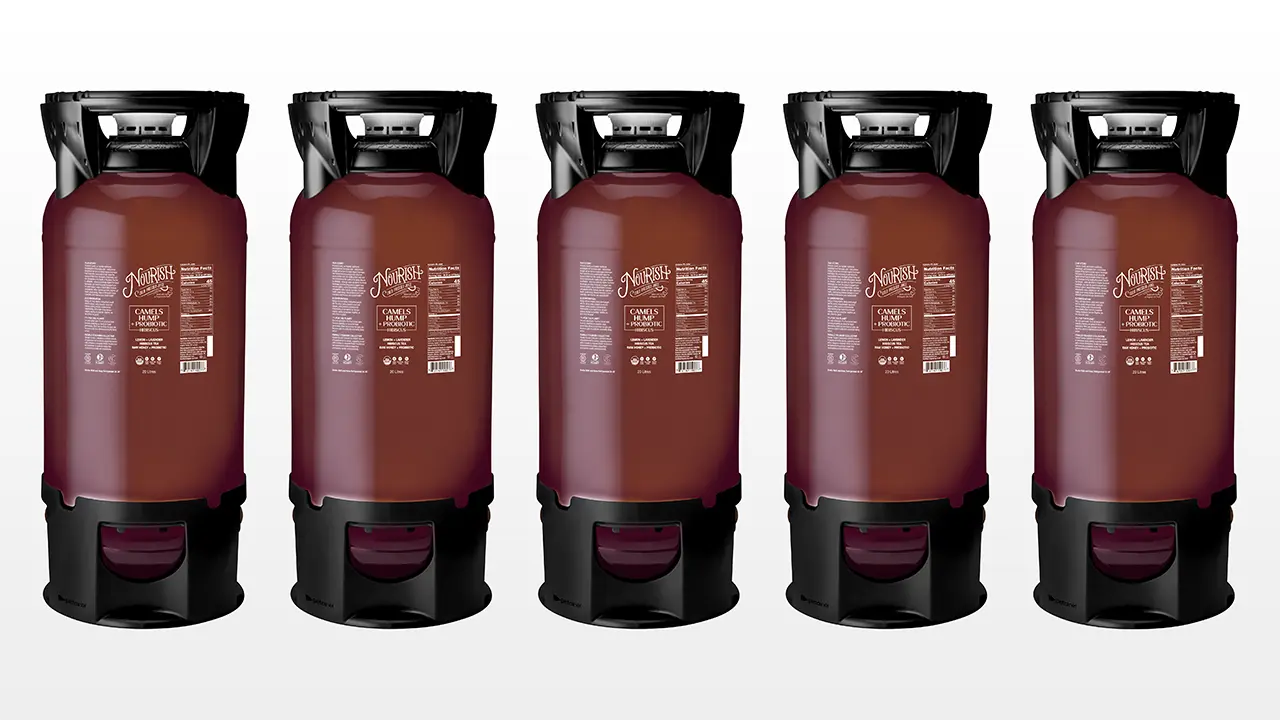 Nourish Juice Bar Cold Pressed Juice in Petainer Kegs