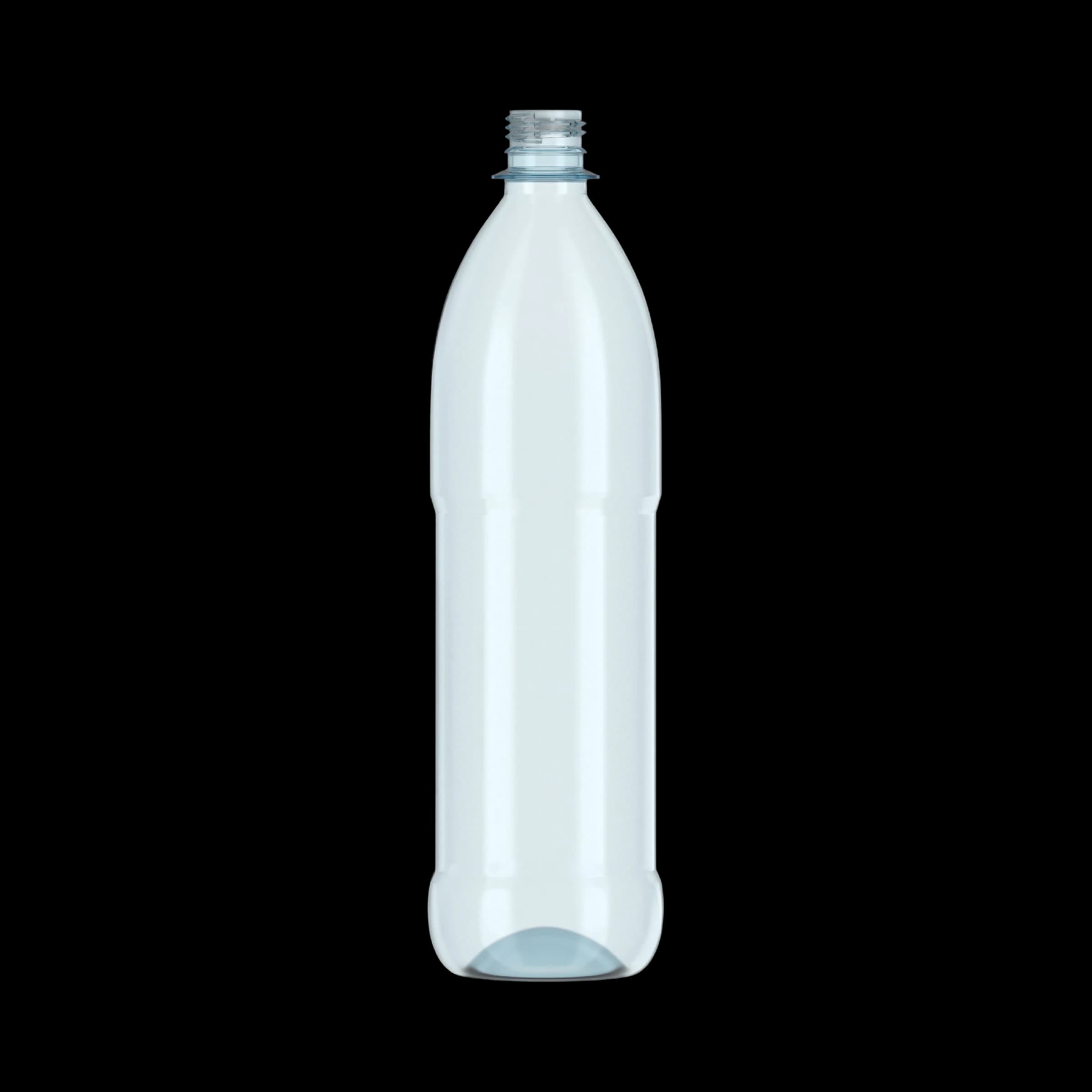 1000ml Mehrweg-Getränkeflasche abgerundet - 28mm BPF
