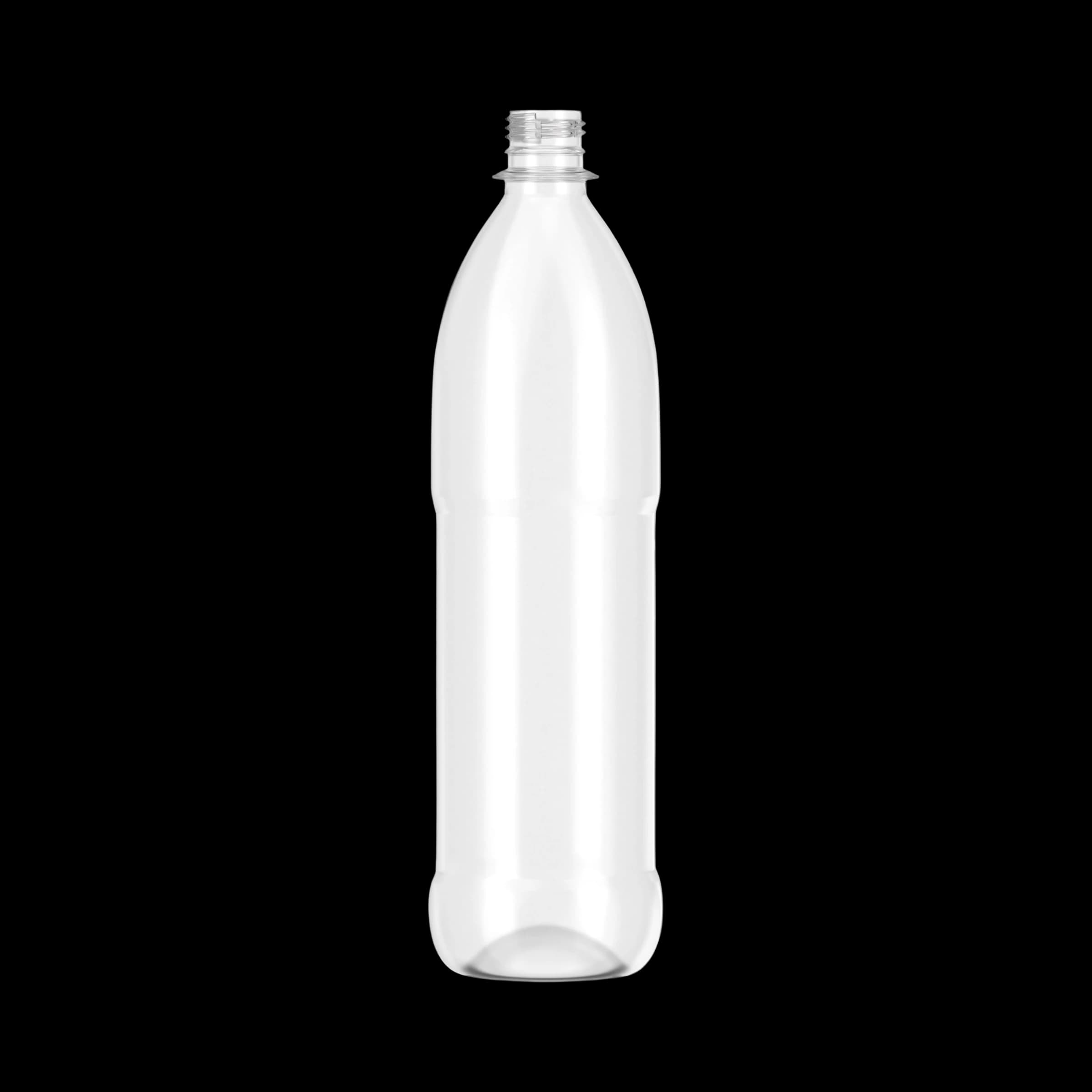1000ml Mehrweg-Getränkeflasche abgerundet - 28mm PCO
