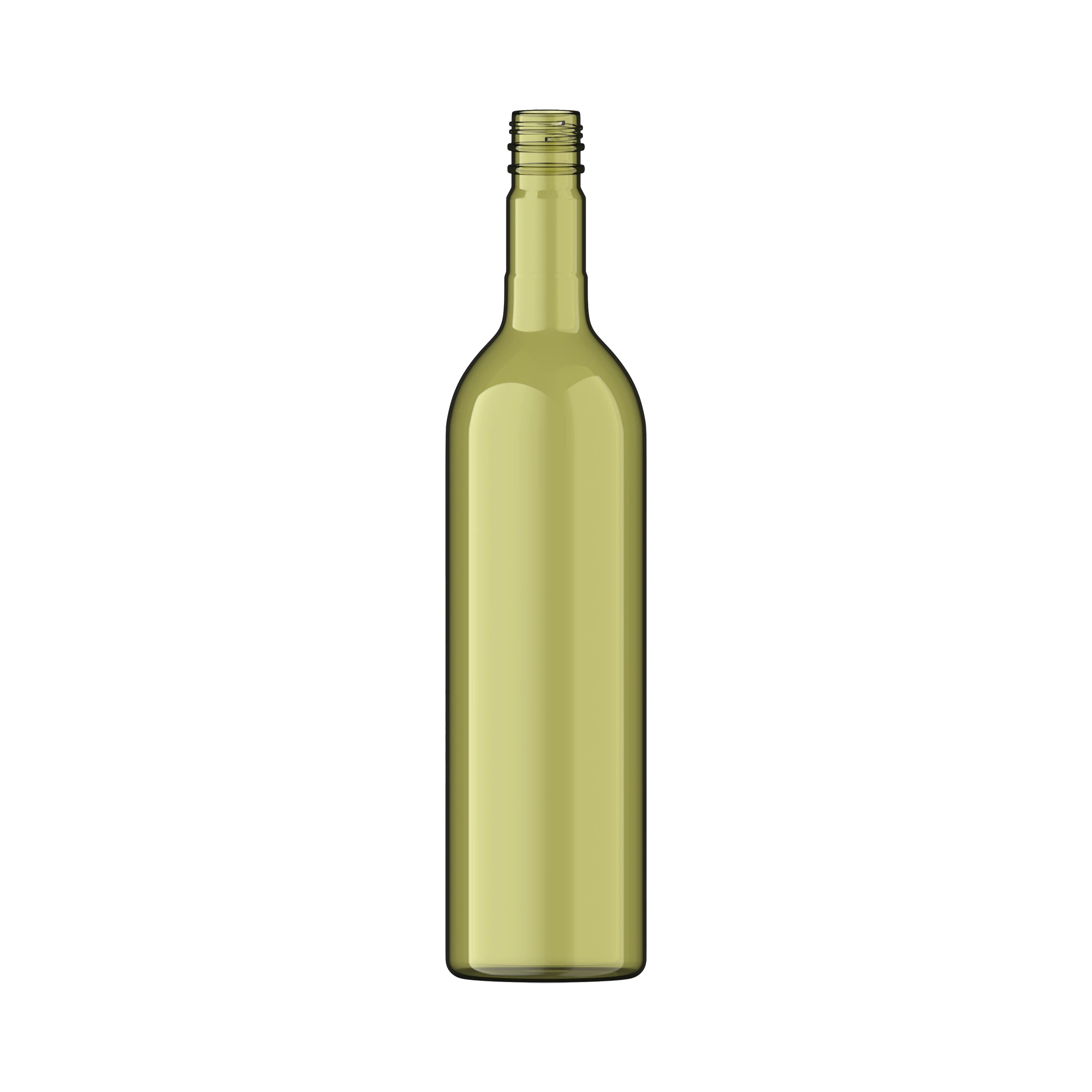 Botella de vino de plástico 1lt - BVS 30H60 Bordeaux