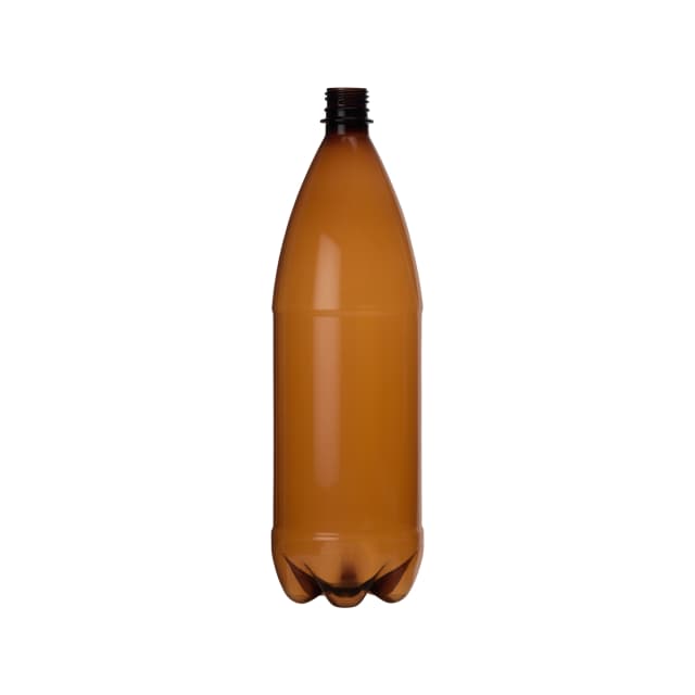 1.5L Plastic Beer Bottle - Lightweight, Recyclable PET for Events