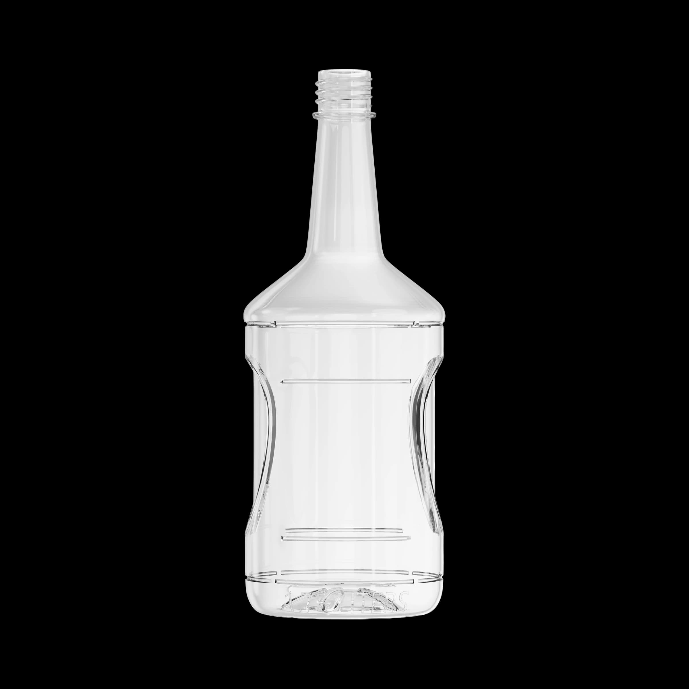 1,75 l Plastikflasche für Spirituosen und Liköre - 33 mm Kerr