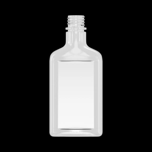 Garrafa plástica de 375 ml para bebidas alcoólicas e licores - 28 mm Kerr