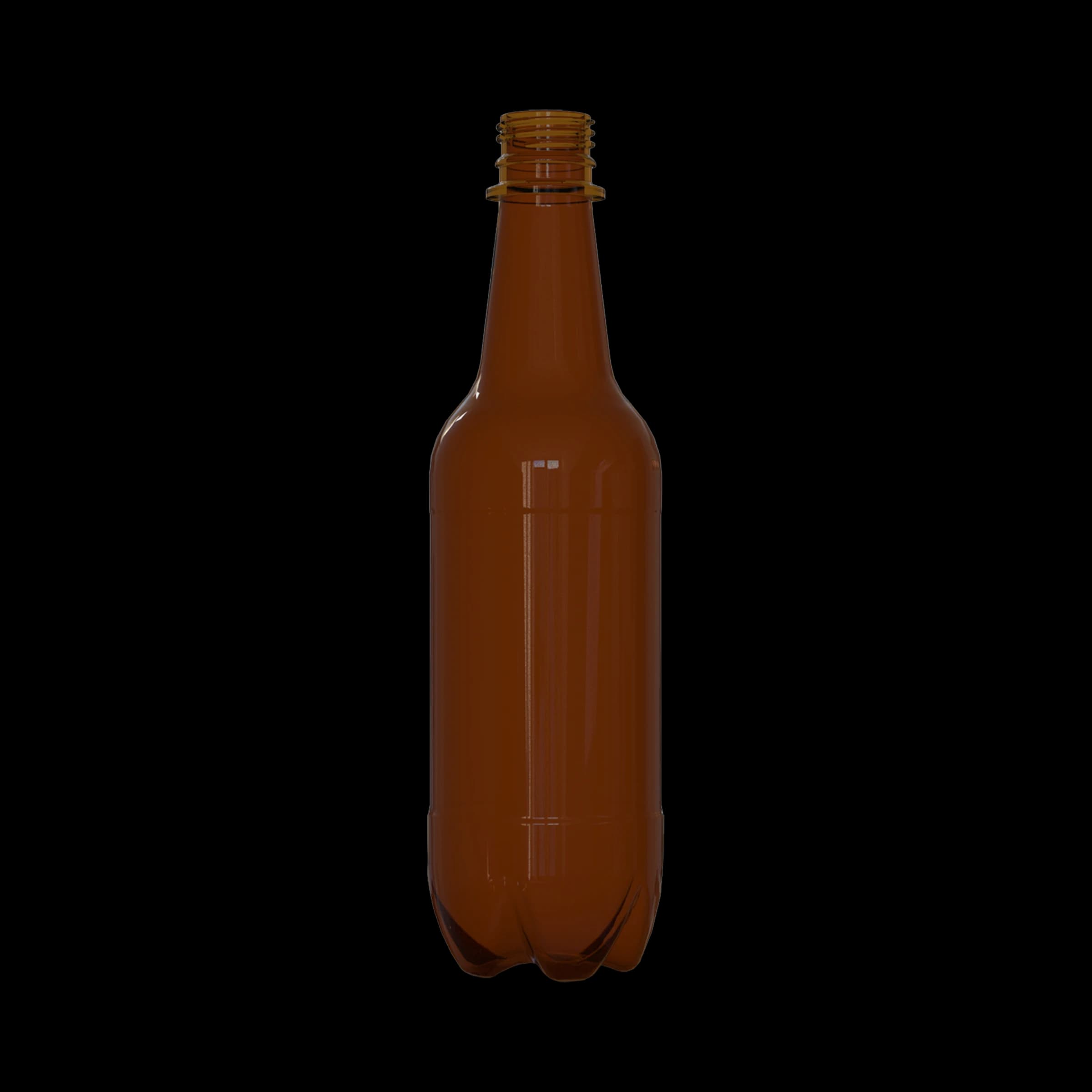 500ml Plastic Beer Bottle - 28mm PCO 1810