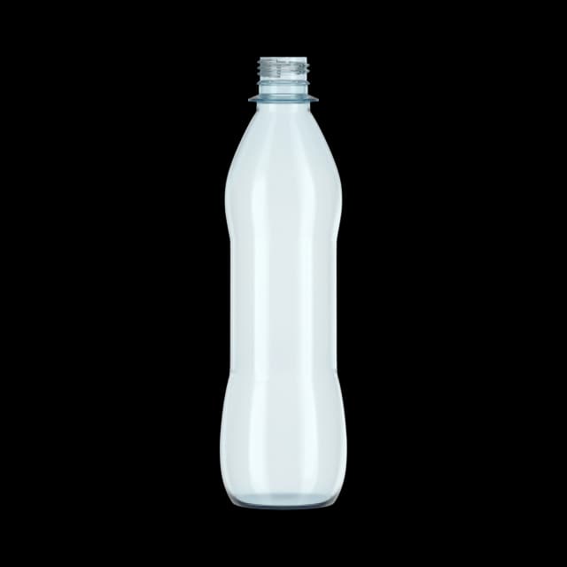 500ml Reusable Soda Bottle Curved - 28mm BPF
