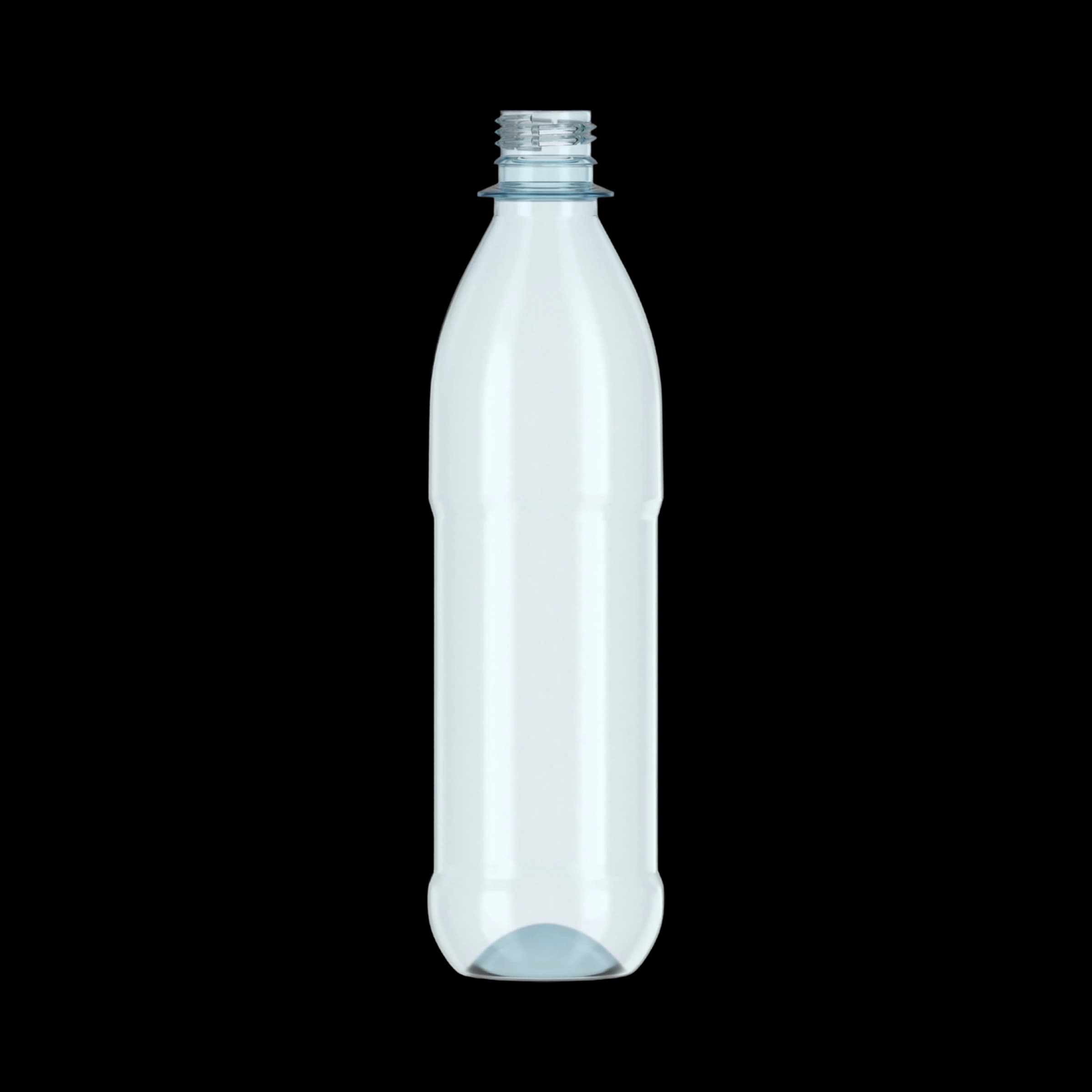 500ml Mehrweg-Getränkeflasche abgerundet - 28mm BPF