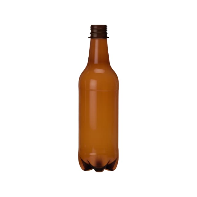 500ml Plastic Beer Bottle - Lightweight PET for Events & Retail