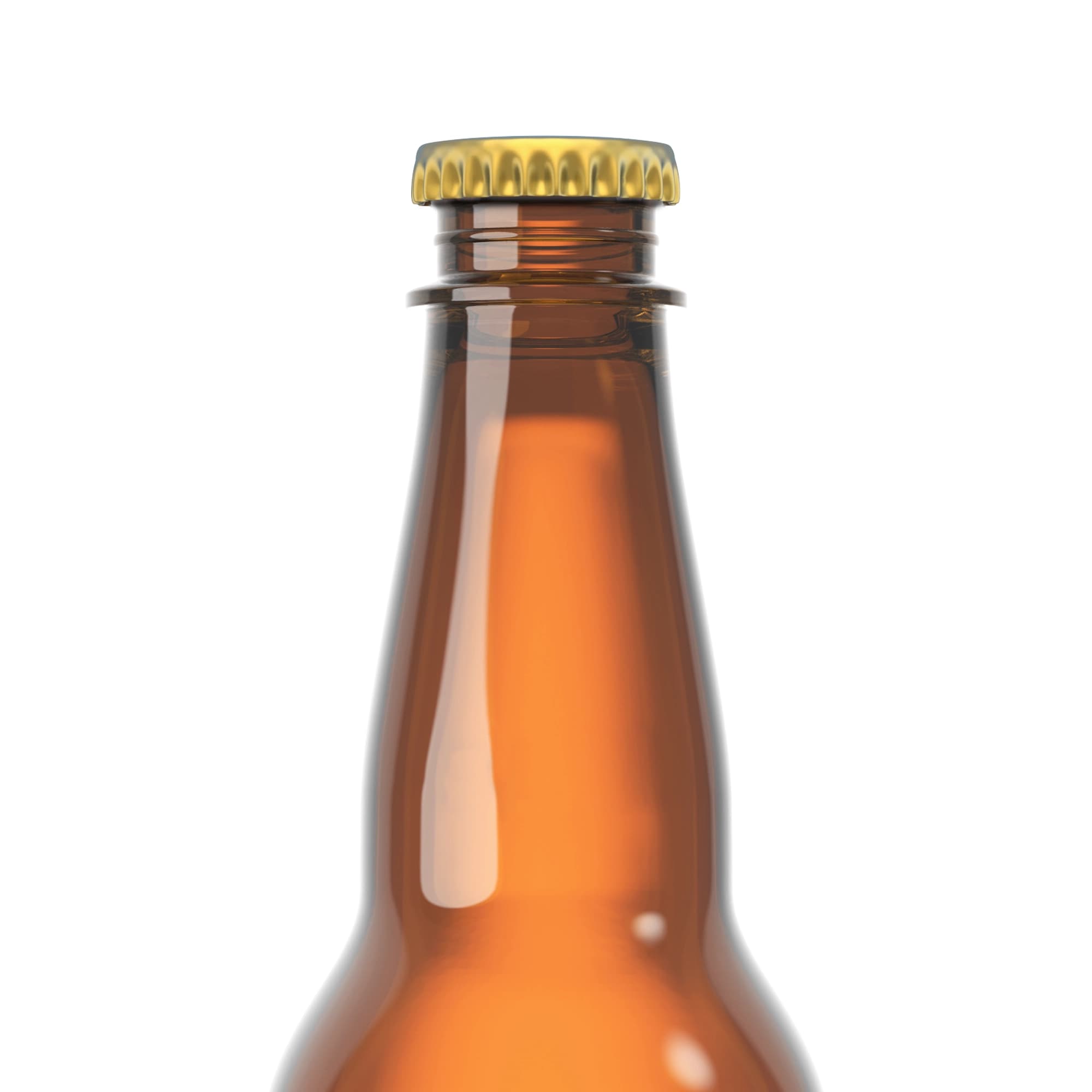 500ml Reusable Beer Bottle Closeup