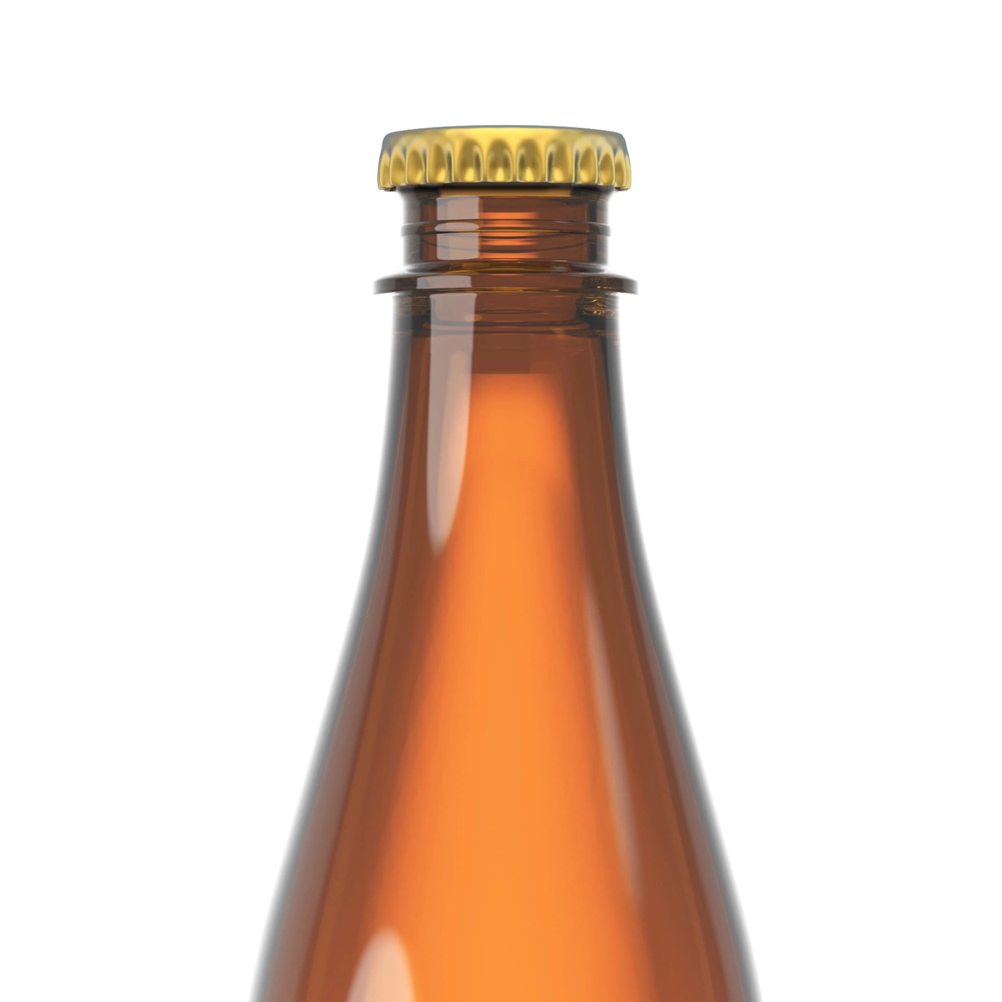 500ml Reusable Beer Bottle Closeup