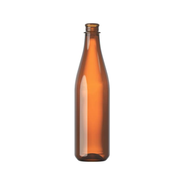 500ml Botella de Cerveza Reutilizable NRW PET | Cierre Corona Corcho