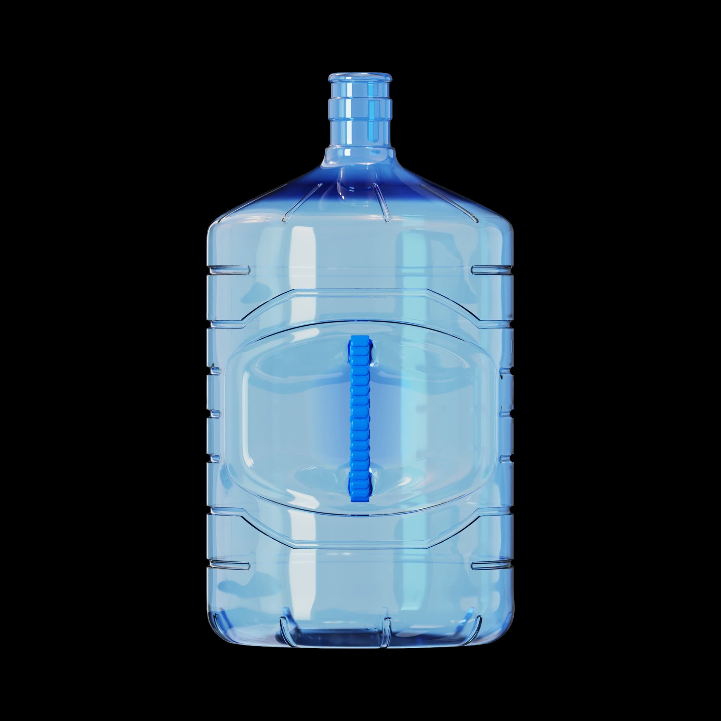 5-Gallonen-Wasserkühlerflasche für den EMEA-Raum – 55 mm Schnappverschluss 