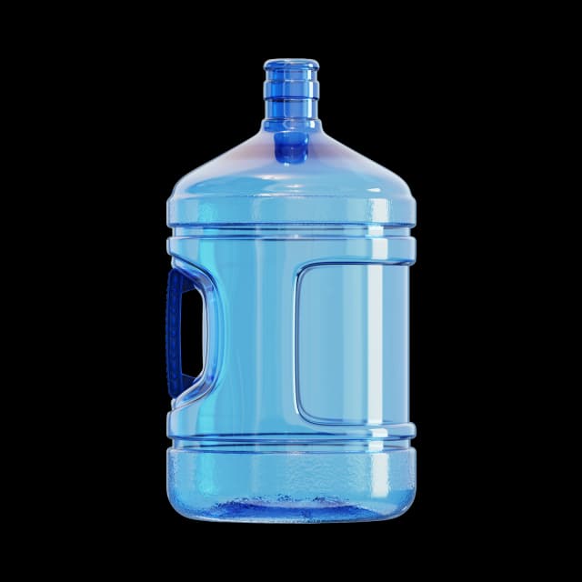 Botella 5gal Watercooler - 55mm Snap On con asa