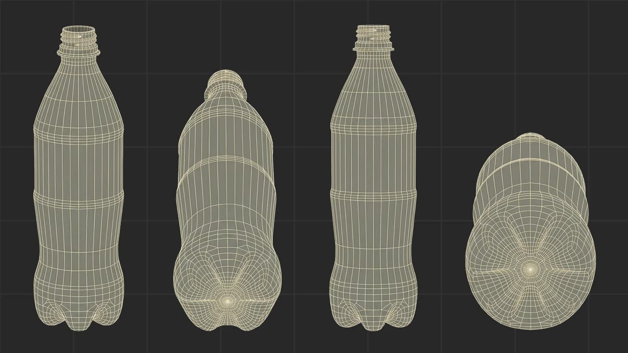Custom PET bottle design and prototyping