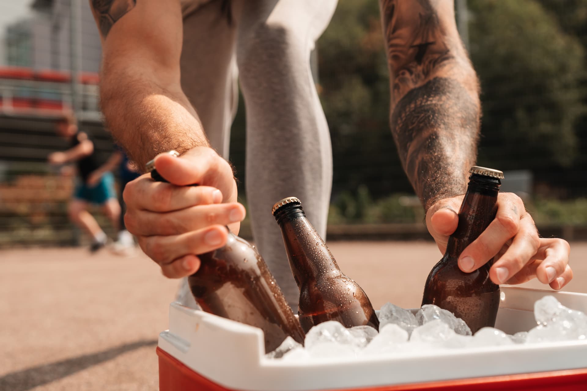 Reusable PET beer bottle 01