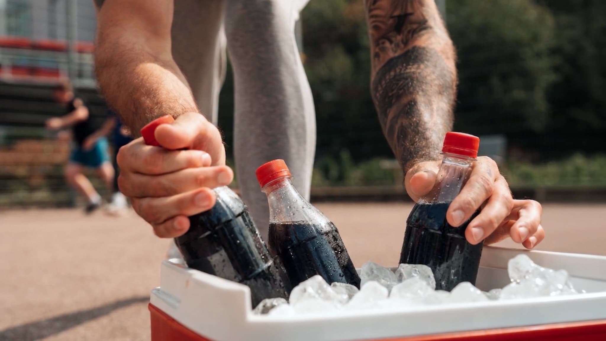 Reusable PET soda bottle