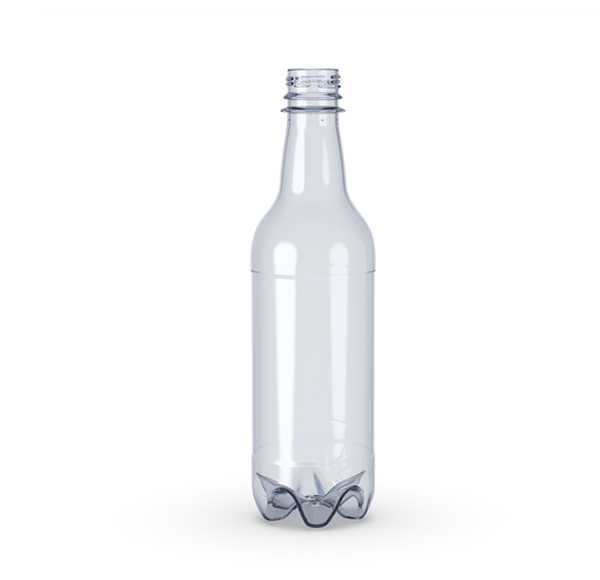 PET Plastic CO2 Long Neck bottle 500ml