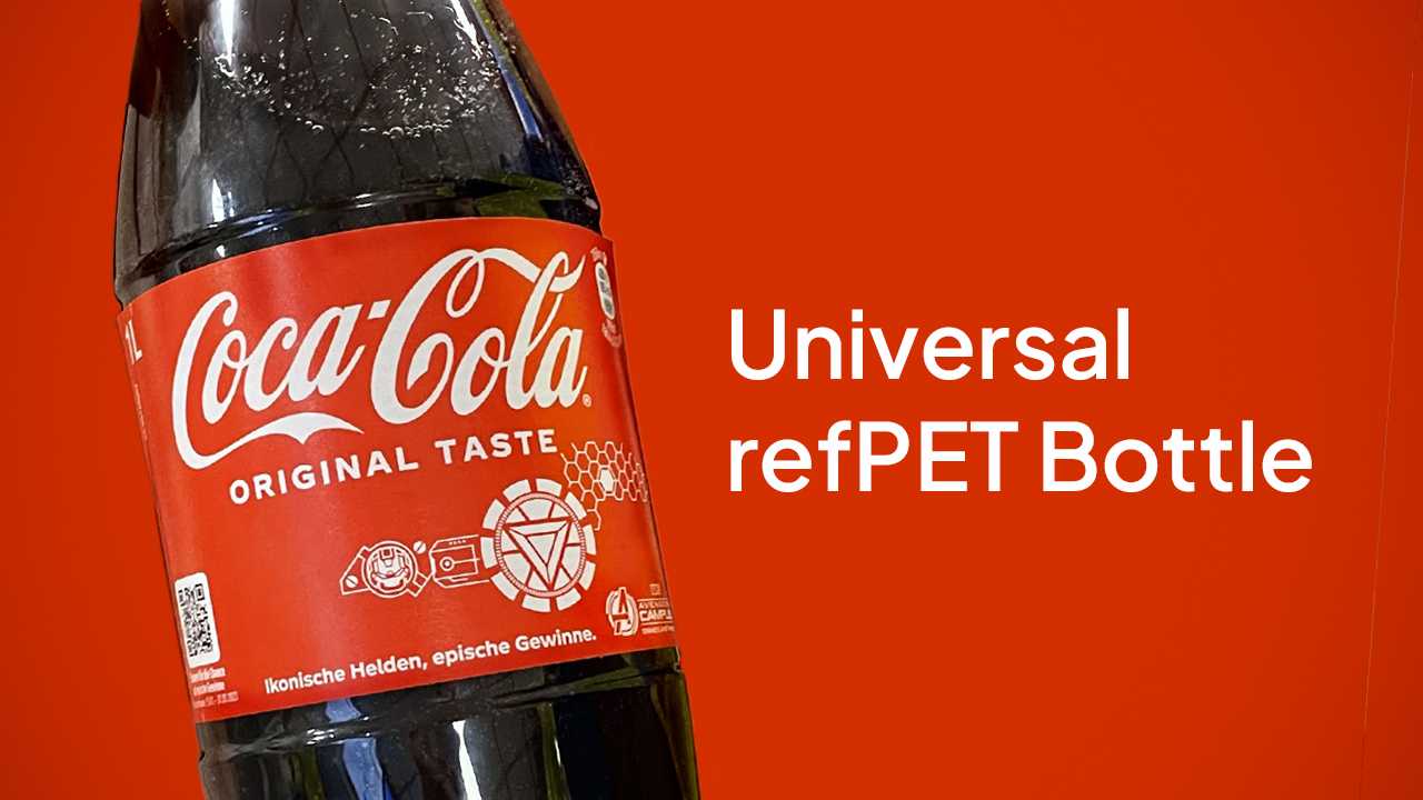 Coca Cola Universal refPET Bottle