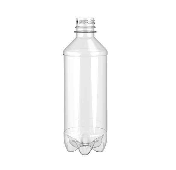 500ml PET Plastic CO2 Straight Bottle