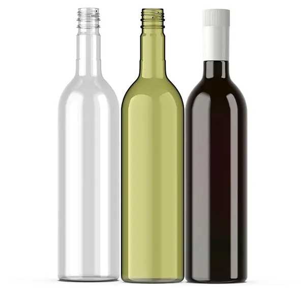 PET Plastic Bordeaux Wine Bottle 1000ml